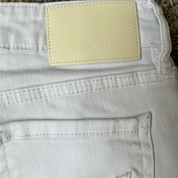 HIDDEN LA Clean Fray Hem Skinny Jeans - Picture 11 of 12